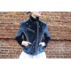 Biker Jacket Blue Velvet 